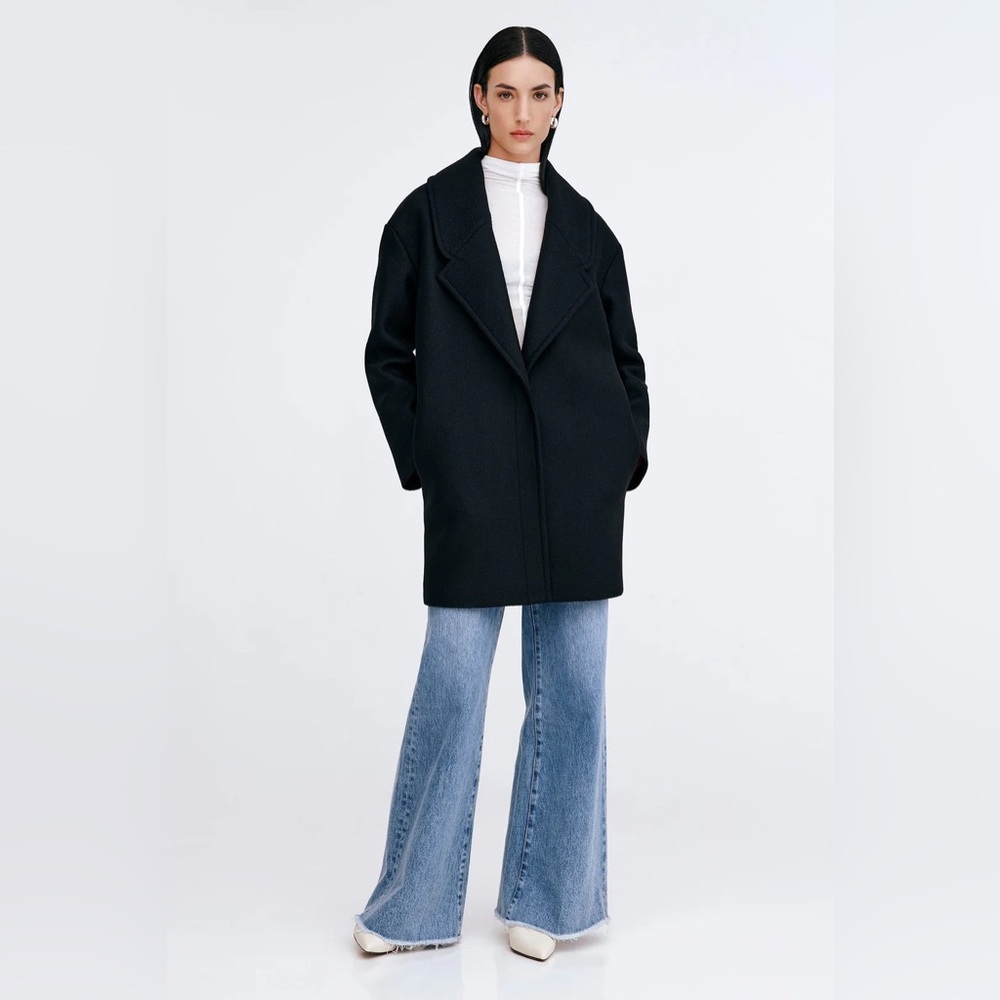 NWT Marcella NYC Mackenzie Wool Coat - sz S